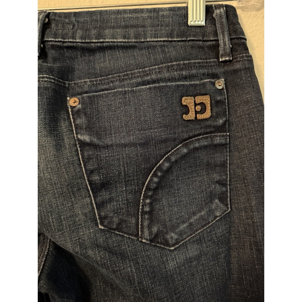 JOE'S JEANS HONEY in NAOMI Stretchy boot cut jeans Size 30 Mid Rise Dark Wash
